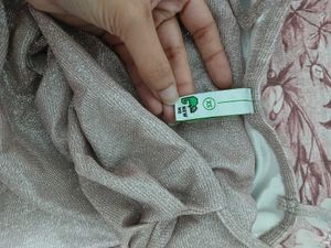 Sparkly Rose Gold Maxi Dress