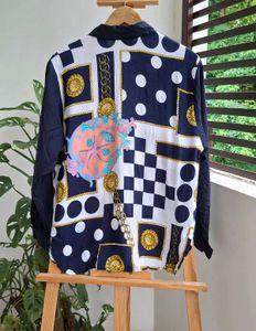 Vintage Print Button-Up