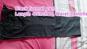 Black Formal Pant