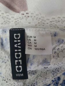 Floral Lace Trim Cami Top