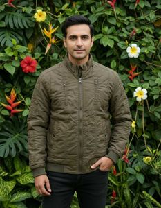 Men’s Brown Winter Bomber Jacket