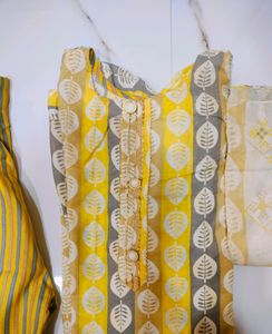 Yellow Mustard Suit Set