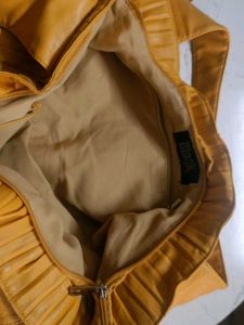 Stylish Big Yellow Handbag (New)