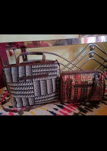 Unique Patterned Tote Bag Set