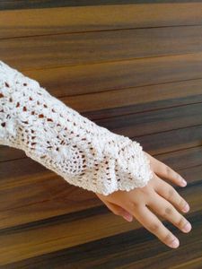 Vintage Crochet Knit Top