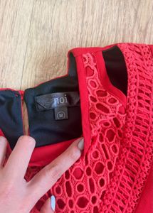 Red Sleeveless Dress