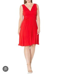RED SHORT DRESS