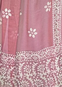 Chiffon Batik Printed Saree