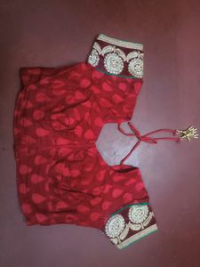 Party Wear Saree With Blouse