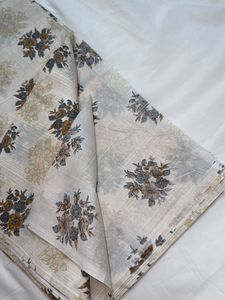 4 Meter Floral Printed Fabric