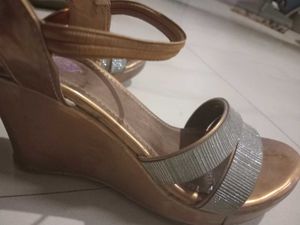 Sparkly Wedge Heels With Zara Box Todays Offer 500