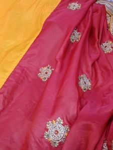 Gorgeous Yellow Saree