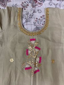 Home-stitched Kurti 🤍