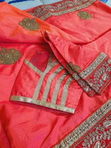 Elegant gajari Saree