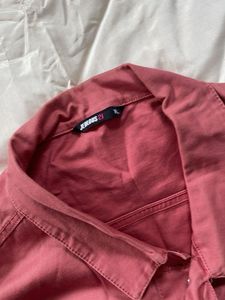 Peach Denim Jacket(cotton)