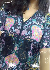 Floral Print Maxi Dress🪷🎀🫶
