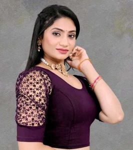 Elegant Purple Blouse (BJ)