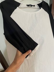 Black N White Top
