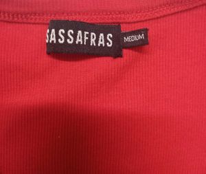 SASSAFRAS Red Crop Top