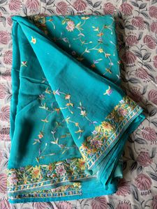 pure goergette parsi gara saree