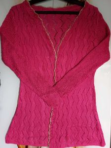 Pink Knit Sweater