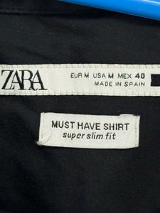 Men&#39;s Black Long Sleeve Shirt