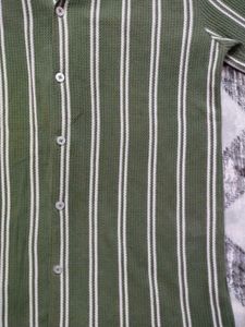 Striped Green Shirt
