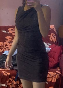Brown Mini Dress