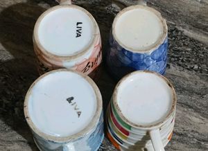 Pastel 🎨 colour  Tea Cups☕