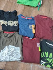 full sleeve tshirt 70 per piece