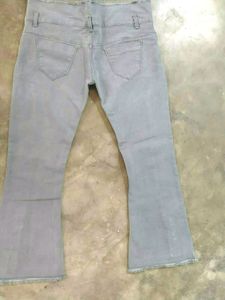 Light Blue Bootcut Stylish Jeans