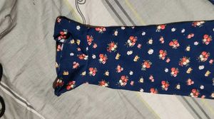 Floral Print Tie-Front Cardigan/Shrug
