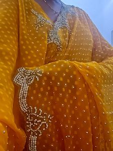 Elegant Yellow Saree