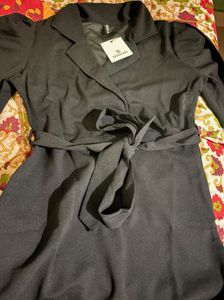 Sassafras Black Partywear Dress