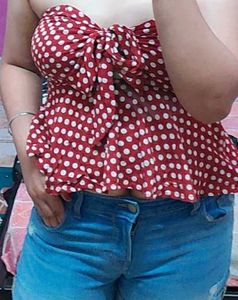 Shein Polka Dot Top