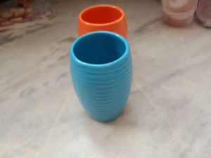 Colorful Ceramic Planters/Glasses