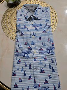 Nautica Sailboat Print Shirt