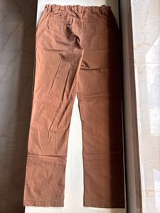 Brown Casual Pants