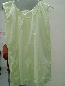 Lime Green Kurta with Inner
