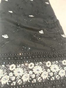 Unstitched Chikankari,Chifly- Pure Cotton