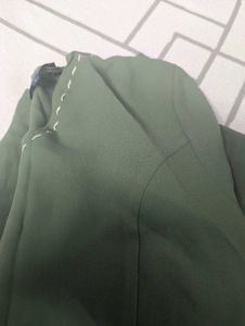 Green casual Dress