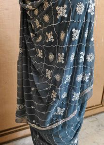 beautiful 😍 thread 🧵 work saree 🔥