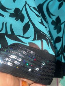 Sequence Border Designer Saree
