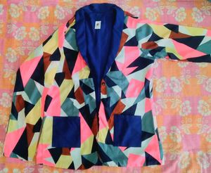 Athena Printed Blazer