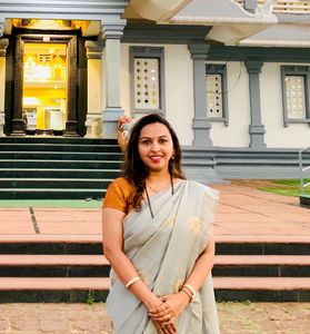 Grey Georgette Saree