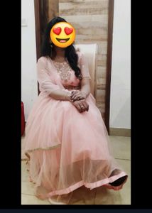 Stone Work Designer Crop Top Lahenga