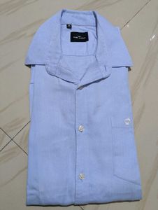 park Avenue Light Blue Casual Shirt