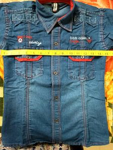 Denim Shirt For Boys Aged 6 To 9 Years