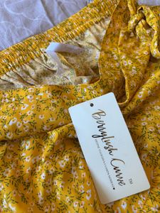Floral Wrap Skirt, Skort