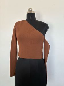 Zara Brown Top